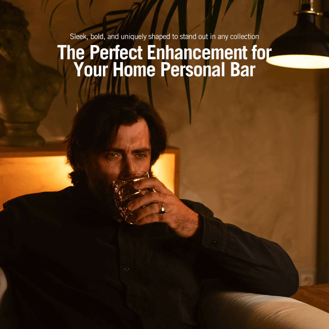 Storm Japanese Crystal Whiskey Glass Set