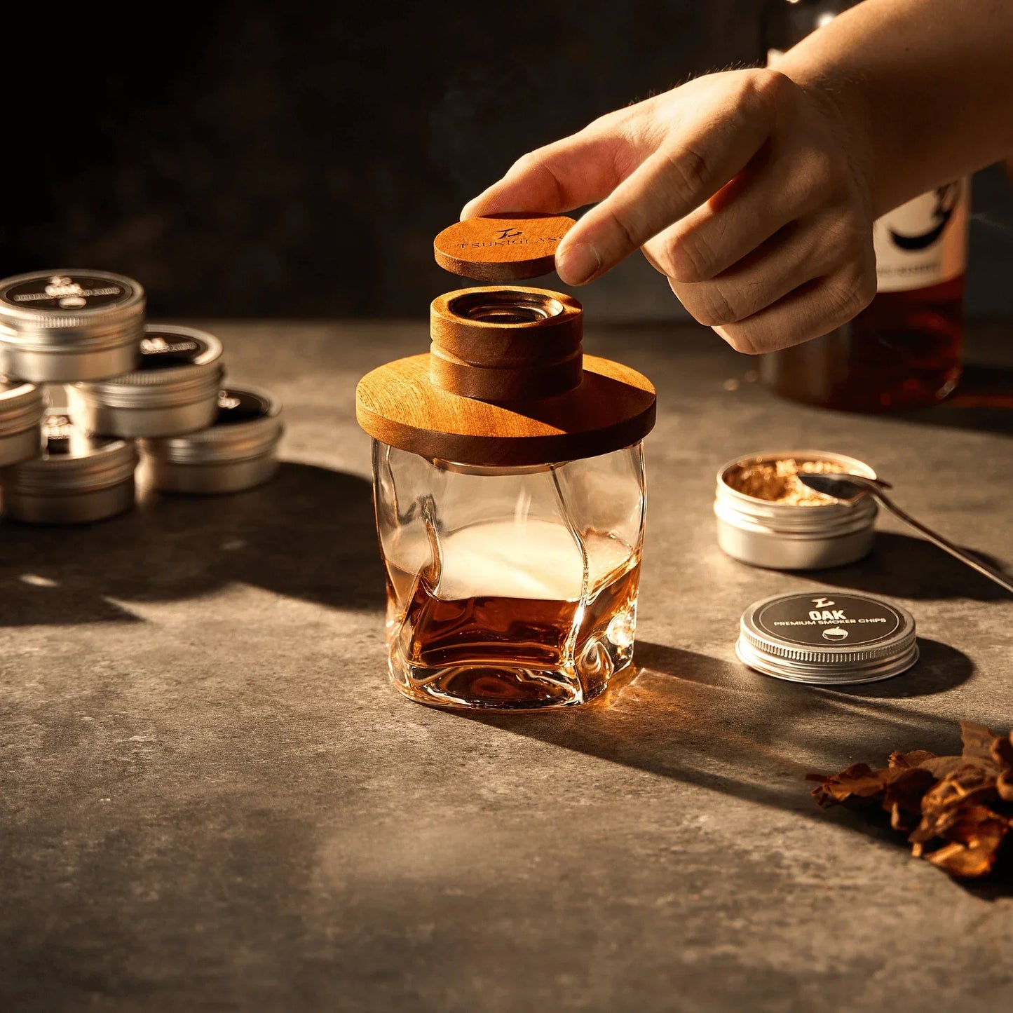 Tsuki Smoker Kit For Whisky & Cocktails