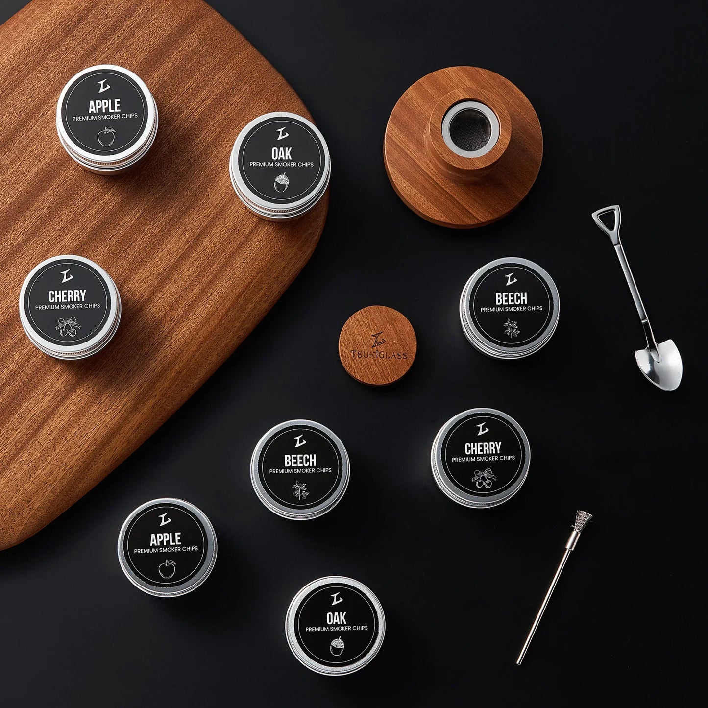 Tsuki Smoker Kit For Whisky & Cocktails